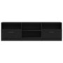 Mueble de TV madera de ingeniería roble negro 150x33,5x45 cm | Foro24.es | Tu tienda online para hogar, jardín y más Foro24.es