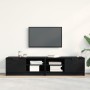 Mueble de TV 2 pzas madera ingeniería roble negro 80x35x36,5 cm | Foro24.es | Tu tienda online para hogar, jardín y más Foro24.es