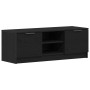 Mueble de TV madera de ingeniería roble negro 102x35x36,5 cm | Foro24.es | Tu tienda online para hogar, jardín y más Foro24.es