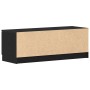 Mueble de TV madera de ingeniería roble negro 102x35x36,5 cm | Foro24.es | Tu tienda online para hogar, jardín y más Foro24.es