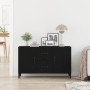 Aparador de roble negro - 100 x 36 x 60 cm - Hecho de madera de ingeniería | Foro24.es | Tu tienda online para hogar, jardín y más Foro24.es