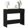 Mesa de consola  Negro Roble 90x36x75 cm Madera de ingeniería | Foro24.es | Tu tienda online para hogar, jardín y más Foro24.es
