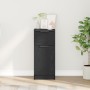 Aparador de madera de ingeniería roble negro 30x30x70 cm von , Sideboards - Ref: Foro24-862772, Preis: 51,78 €, Rabatt: %