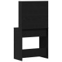mesa LED en Roble Negro - 74.5x40x141 cm, Hecha de Madera de Calidad | Foro24.es | Tu tienda online para hogar, jardín y más Foro24.es