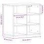 Armarios Zapatos 2 pcs Roble Negro 52.5x30x50 cm | Foro24.es | Tu tienda online para hogar, jardín y más Foro24.es