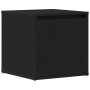 Cajón Negro Roble 40,5x40x40 cm Madera Elaborada | Foro24.es | Tu tienda online para hogar, jardín y más Foro24.es