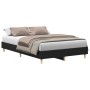 Estructura de cama madera ingeniería roble negro 120x190 cm | Foro24.es | Tu tienda online para hogar, jardín y más Foro24.es