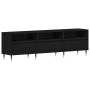 Mueble de TV madera de ingeniería roble negro 150x30x44,5 cm von , TV-Möbel - Ref: Foro24-862876, Preis: 114,13 €, Rabatt: %