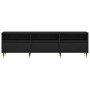 Mueble de TV madera de ingeniería roble negro 150x30x44,5 cm von , TV-Möbel - Ref: Foro24-862876, Preis: 114,13 €, Rabatt: %