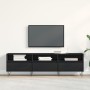 Mueble de TV madera de ingeniería roble negro 150x30x44,5 cm | Foro24.es | Tu tienda online para hogar, jardín y más Foro24.es