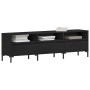 Mueble de TV madera de ingeniería roble negro 150x30x44,5 cm von , TV-Möbel - Ref: Foro24-862878, Preis: 120,72 €, Rabatt: %