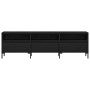 Mueble de TV madera de ingeniería roble negro 150x30x44,5 cm von , TV-Möbel - Ref: Foro24-862878, Preis: 120,72 €, Rabatt: %
