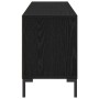 Mueble de TV madera de ingeniería roble negro 150x30x44,5 cm von , TV-Möbel - Ref: Foro24-862878, Preis: 120,72 €, Rabatt: %