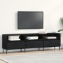 Mueble de TV madera de ingeniería roble negro 150x30x44,5 cm | Foro24.es | Tu tienda online para hogar, jardín y más Foro24.es