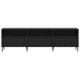 Mueble de TV madera de ingeniería roble negro 150x30x44,5 cm | Foro24.es | Tu tienda online para hogar, jardín y más Foro24.es