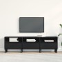 VidaXL Mueble de TV Negro Roble 150x30x44,5 cm Madera Engineered | Foro24.es | Tu tienda online para hogar, jardín y más Foro24.es