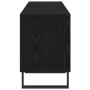VidaXL Mueble de TV Negro Roble 150x30x44,5 cm Madera Engineered | Foro24.es | Tu tienda online para hogar, jardín y más Foro24.es