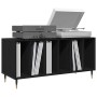 Mueble de discos madera de ingeniería roble negro 100x38x48 cm | Foro24.es | Tu tienda online para hogar, jardín y más Foro24.es