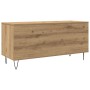 Mueble de discos madera de ingeniería envejecida 100x38x48 cm by , CD and DVD storage - Ref: Foro24-862902, Price: 86,81 €, D...