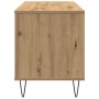 Mueble de discos madera de ingeniería envejecida 100x38x48 cm by , CD and DVD storage - Ref: Foro24-862902, Price: 86,81 €, D...