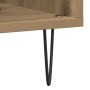 Mueble de discos madera de ingeniería envejecida 100x38x48 cm by , CD and DVD storage - Ref: Foro24-862902, Price: 86,81 €, D...
