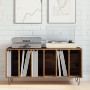 Mueble de discos madera ingeniería roble artisan 100x38x48 cm | Foro24.es | Tu tienda online para hogar, jardín y más Foro24.es