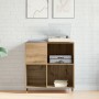 Mueble de discos madera de ingeniería envejecida 84,5x38x89 cm | Foro24.es | Tu tienda online para hogar, jardín y más Foro24.es