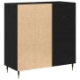 Mueble de discos madera de ingeniería roble negro 84,5x38x89 cm | Foro24.es | Tu tienda online para hogar, jardín y más Foro24.es