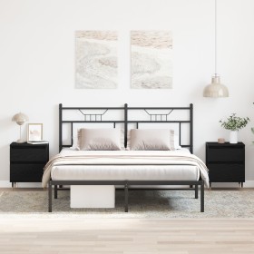 Comprar Mesitas de noche 2 uds madera ingeniería