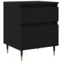 Mesitas de noche 2 uds madera ingeniería roble negro 40x35x50cm von , Nachttische - Ref: Foro24-862966, Preis: 103,88 €, Raba...