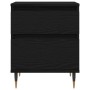 Mesitas de noche 2 uds madera ingeniería roble negro 40x35x50cm von , Nachttische - Ref: Foro24-862966, Preis: 103,88 €, Raba...