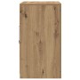 Mueble lateral con luces LED 2 pcs en roble artesanal 41x37x67 cm von , Schließfächer und Lagerschränke - Ref: Foro24-863021,...