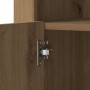 Mueble lateral con luces LED 2 pcs en roble artesanal 41x37x67 cm von , Schließfächer und Lagerschränke - Ref: Foro24-863021,...