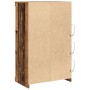 Aparador con luces LED madera envejecida 60,5x37x100 cm | Foro24.es | Tu tienda online para hogar, jardín y más Foro24.es