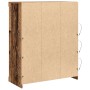 Aparador con Luces LED Madera Vieja 41x37x100 cm | Foro24.es | Tu tienda online para hogar, jardín y más Foro24.es
