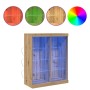 Sideboard con luces LED de Roble Artesano 41x37x100 cm | Foro24.es | Tu tienda online para hogar, jardín y más Foro24.es