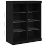 Aparador con Luces LED Roble Negro 41x37x100 cm | Foro24.es | Tu tienda online para hogar, jardín y más Foro24.es
