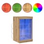 Aparador con luces LED madera roble artisan 41x37x67 cm by , Sideboards - Ref: Foro24-863052, Price: 61,38 €, Discount: %