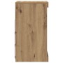 Aparador con luces LED madera roble artisan 41x37x67 cm by , Sideboards - Ref: Foro24-863052, Price: 61,38 €, Discount: %