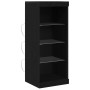 Consola con Luces LED Roble Negro 41x37x100 cm | Foro24.es | Tu tienda online para hogar, jardín y más Foro24.es