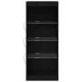 Consola con Luces LED Roble Negro 41x37x100 cm | Foro24.es | Tu tienda online para hogar, jardín y más Foro24.es