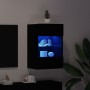 Mueble de TV con LED madera ingeniería roble negro 40x30x60,5cm von , Schränke und Lagerung - Ref: Foro24-863096, Preis: 56,8...