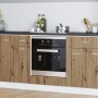 Gabinete de horno en roble artesanal 60x46x81.5 cm, madera industrial von , Küchenschränke - Ref: Foro24-863297, Preis: 71,39...