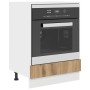 Gabinete de horno en roble artesanal 60x46x81.5 cm, madera industrial von , Küchenschränke - Ref: Foro24-863297, Preis: 71,39...