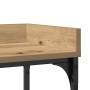 Mesa consola madera roble artisan y acero 100x30x80 cm von , Seitentische - Ref: Foro24-863568, Preis: 70,28 €, Rabatt: %