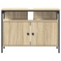 Mueble de lavabo madera de ingeniería roble sonoma 80x30x60 cm | Foro24.es | Tu tienda online para hogar, jardín y más Foro24.es