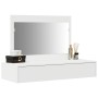 Mesa tocador colgante de pared blanca 100x40x70 cm von , Schlafzimmerkommoden - Ref: Foro24-865208, Preis: 98,17 €, Rabatt: %