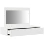 Mesa tocador colgante de pared blanca 100x40x70 cm von , Schlafzimmerkommoden - Ref: Foro24-865208, Preis: 98,17 €, Rabatt: %