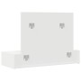 Mesa tocador colgante de pared blanca 100x40x70 cm von , Schlafzimmerkommoden - Ref: Foro24-865208, Preis: 98,17 €, Rabatt: %