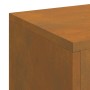 Soportes de plantas exterior 3 uds acero patinable von , Topfständer - Ref: Foro24-865833, Preis: 84,94 €, Rabatt: %